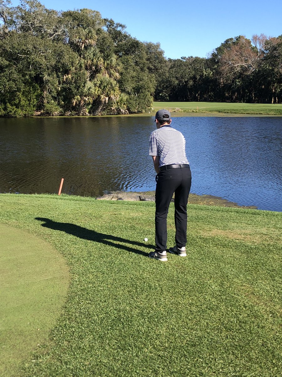 mattdrakeley's tweet photo. beautiful day out at kiawah #februarygolf 🐊 https://t.co/x3qbiMj7Sj