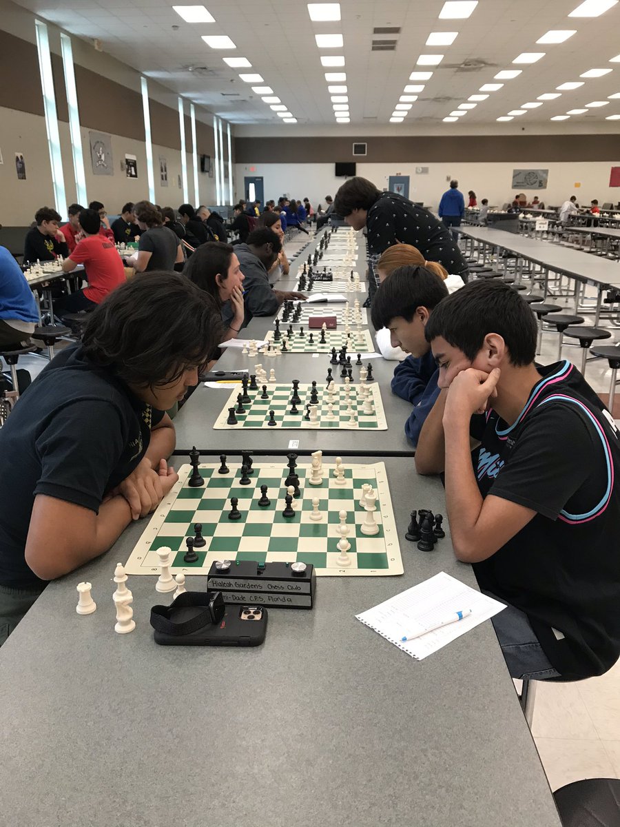 MDCPSChess's tweet photo. @FSCLChess  2020 South Championship at Hialeah Gardens Senior High School. https://t.co/YKts4IwnlQ