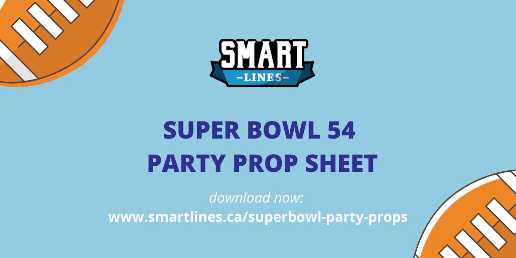 SmartLinesInc's tweet image. Have any friends over that don&apos;t understand football at your #SuperBowl party? Print out this party prop sheet to get them involved with the game in a fun way! smartlines.ca/superbowl-part…

#SBLIV #SuperBowl2020 #SuperBowlLIV #SuperBowl54 #chiefs #ChiefsKingdom #49ers #49ersvschiefs