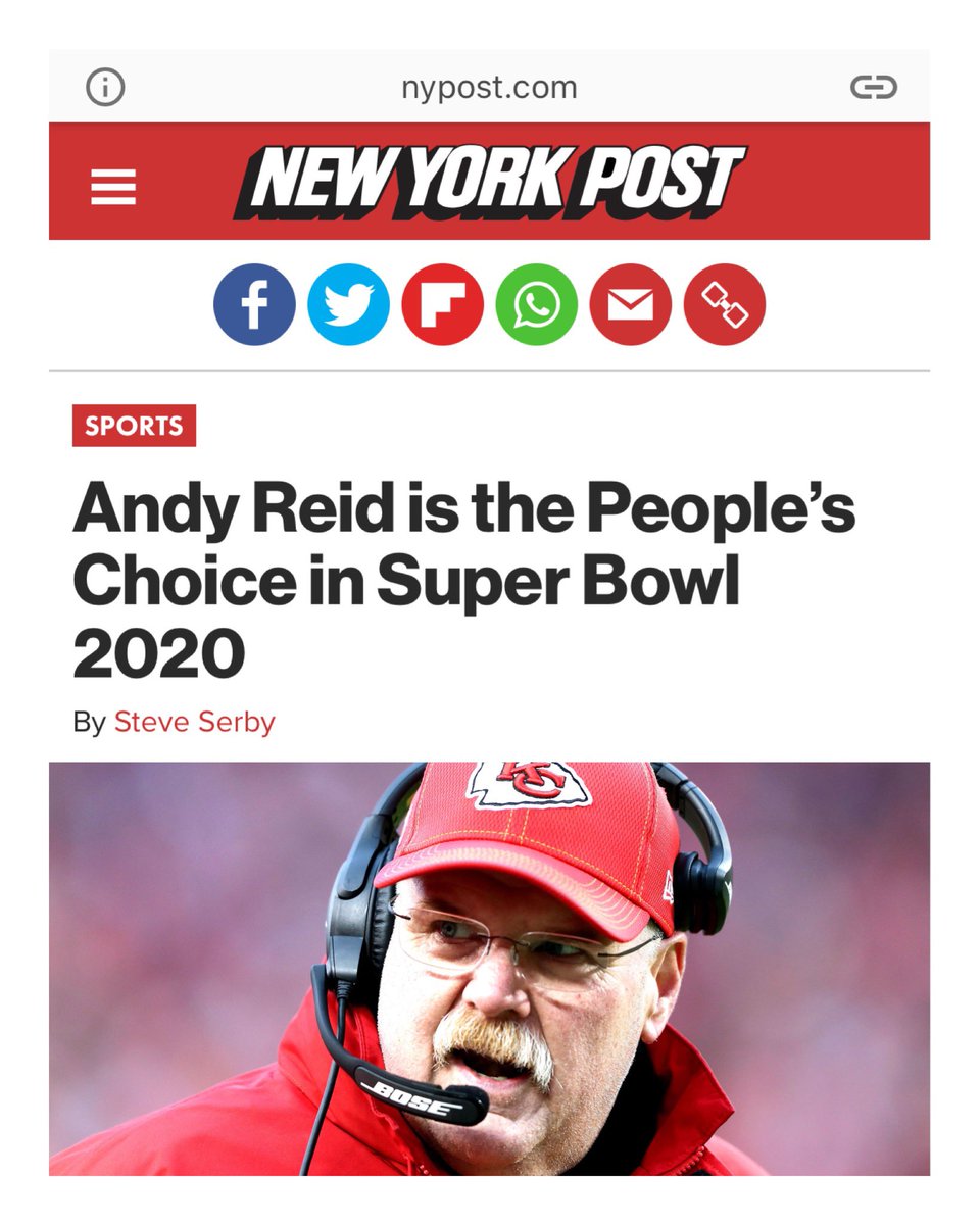 Bon le coach des Chiefs a une moustache de champion! 🏆👨🏻J’espère qu’il viendra pas lui aussi « m’upstager » comme le Kevin d’<a href="/ODquebec/">odquebec</a> ou Alex de <a href="/TonBarbier/">Ton Barbier</a> 🤨😅 #SuperBowl