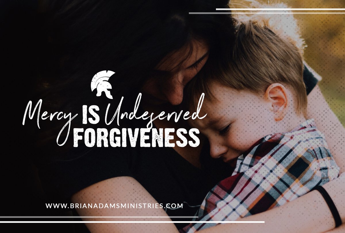 DrBrianAdams's tweet photo. "Mercy is undeserved forgiveness." - Dr. Brian Adams. How much has the Father given you? #noneofusdeserveit #powerofmercy #Hismercy #brianadamsministries https://t.co/b7GtHrNeZD