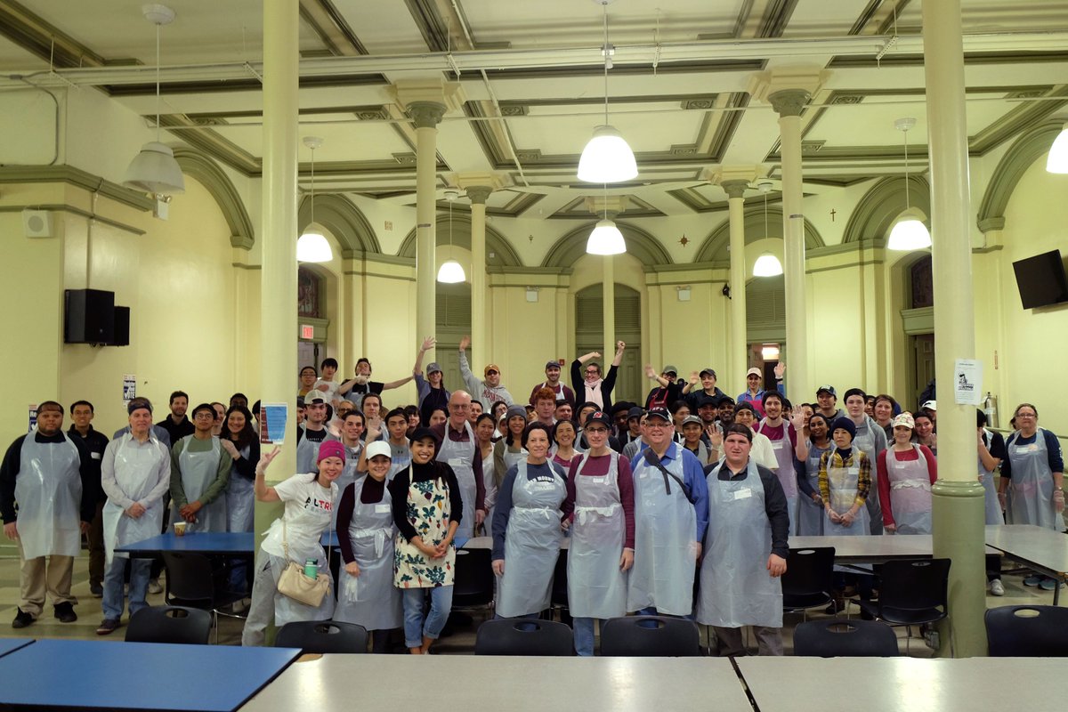 Welcome! Dini is our newest member of Xavier Mission's Board of Directors, and today she came to volunteer at our Welcome Table with her son, Dylan😊 A huge thank you to you both! As well as buckets full of gratitude to our weekly volunteers and coordinators!😇 #volunteer #nyc