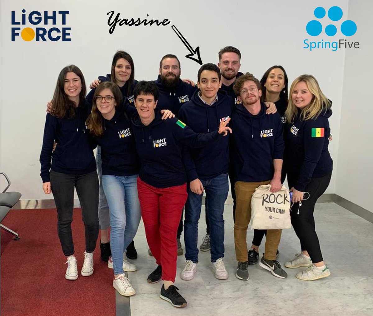 SpringFive__c's tweet photo. 💡Lightforce 💡 season 3 is on! 
Yassine (Team Senegal 🇸🇳) and Clément (Team Kenya 🇰🇪) are off to Africa to bring solar powered lights to remote villages, and change the life of hundreds of persons!
More updates to come throughout the week.
@LightforceP
@SalesforceFR 
#solarpower https://t.co/Sto5w5oLeE