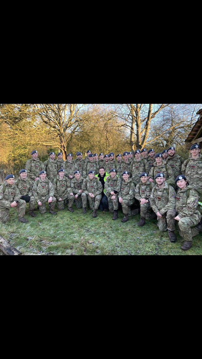 RAF_NCACITC's tweet photo. NCACITC 282 helping out in the local community on their second weekend . The course helped @LincsWildlife preserve and replenish habitats in order to increase the population of glow worms. https://t.co/b1mpfRrODc