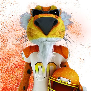 ChesterCheetah's tweet photo. Starting At QuarterSnack: 
Chester T Cheetah
Flamin’ Hot Culinary Snacccademy 
#SBLIV https://t.co/owZ3v1dg3m