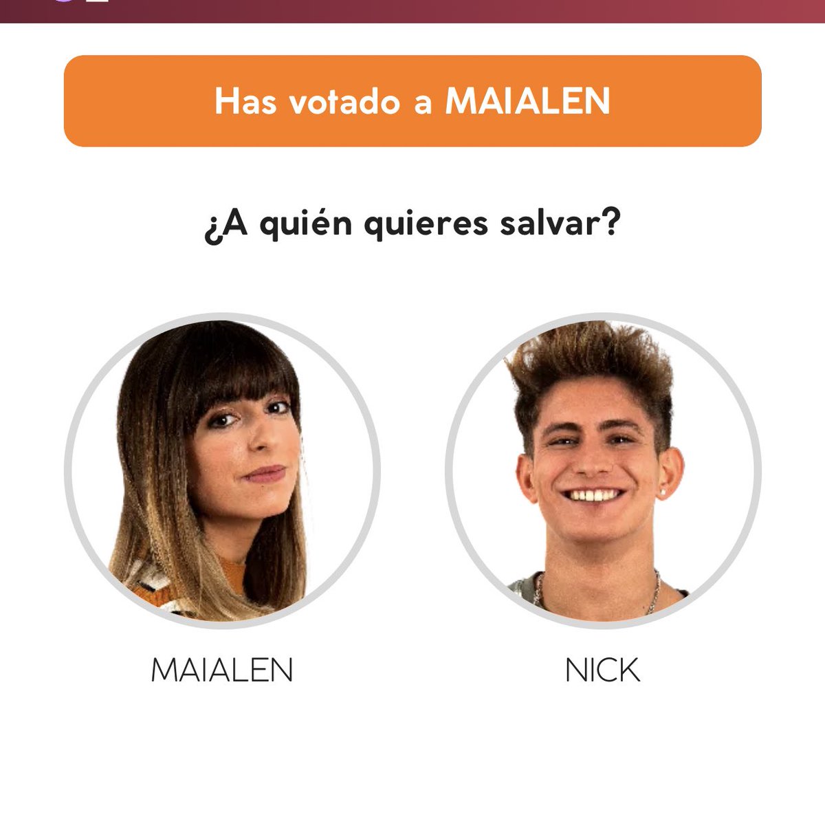 GHSofista's tweet photo. SALVAR MAIALEN #OTGala3 https://t.co/rukvsQmWYU