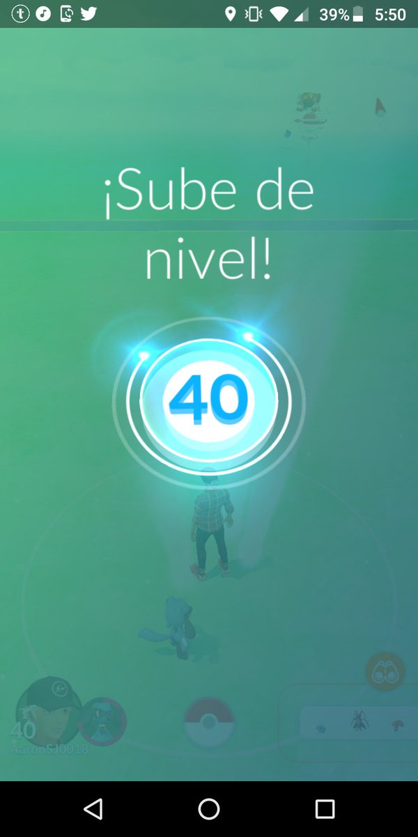 wknd0118's tweet photo. Después de una larga travesía e llegado a la meta 😎
#PokemonGO https://t.co/s4iRqj6Tv7