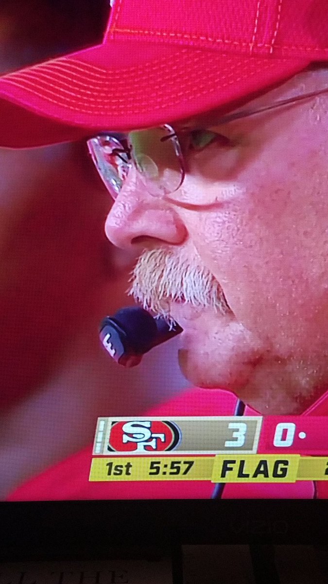 IsaiahTanner10's tweet photo. The mustache that will make the @Chiefs win. #WTMC20 #SuperBowLIV https://t.co/2gUUQCpSYZ