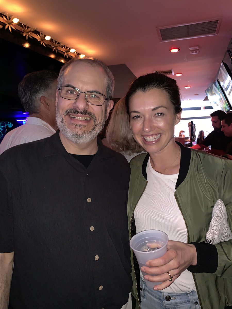 DavidBloomberg's tweet photo. And of course here is my photo with the other Winner at War who was at the #RHAP10 / #Survivor40 party, and who had a great premiere episode, the legend @parvatishallow ! https://t.co/sp3feOfytw