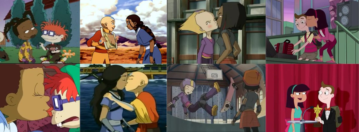 JayMarLee1006's tweet photo. Four pairings I adore with their kisses and close moments together.
#Rugrats #AvatarTheLastAirbender #CodeLyoko #MiloMurphysLaw #ChuckiexSusie #Kataang #Samodd #OddxSam #Milanda #Amandilo https://t.co/uFGoXrDmTZ
