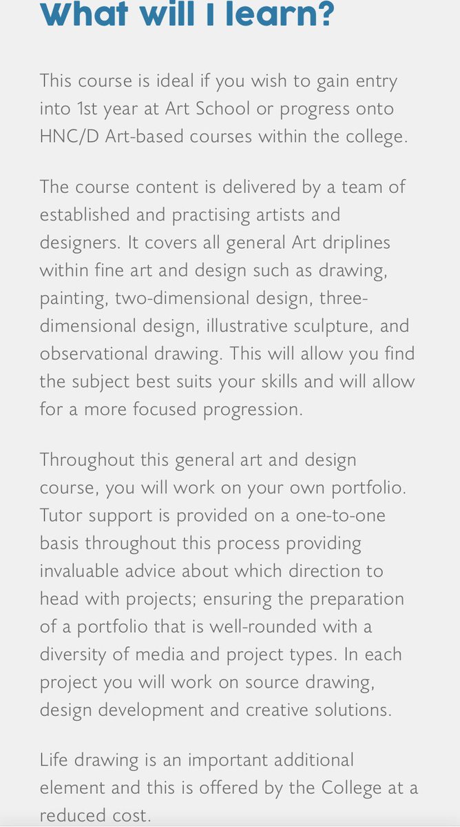 AdvportfolioGcc's tweet photo. Our UAL diploma course, formally known as Advanced Portfolio Preparation, is suitable for anyone interested in art and design who wishes to go to art school. We still have some places left on our course. Apply now before it’s too late! https://t.co/ZqONNtnbdH https://t.co/2hsGTNzD9T