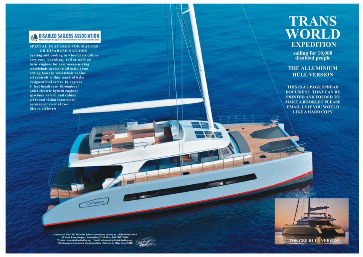 assistivetechco's tweet photo. .... in place to build and fund it. Email oa@disabledsailing.org to register your interest, the more interested, the easier and earlier they can start building !
#morethansailing #Sailability #assistivetechnology #accessibility #superyacht #disabledsailing #makingthingspossible https://t.co/2e9dxY8jNu
