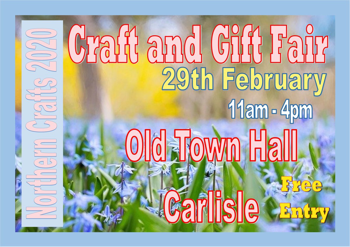 Coming soon... our first Carlisle fair of 2020. <a href="/LightCarlisle/">Spotlight Carlisle</a> <a href="/IndieCarlisle/">Independent Carlisle</a> @CarlisleTIC <a href="/carlisleliving/">Carlisle Living</a> <a href="/myhappycumbria/">My Happy Cumbria</a> <a href="/CumbriaCumbria/">Cumbria Cumbria</a> <a href="/DailyCUMBRIA/">CUMBRIA</a> <a href="/SmoothLakes/">Smooth Lake District</a> <a href="/timesandstar/">Times & Star</a> <a href="/CumbriaCC/">Cumbria County Council</a>