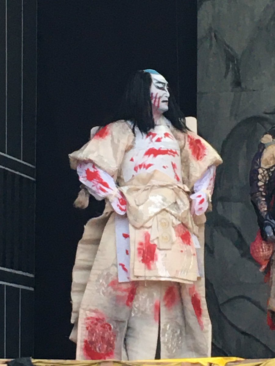 ラシーリ つかまえてーーーポイッ 黒森歌舞伎 義経千本桜 大物浦 ラシーリ つかまえてーーーポイッ 黒森歌舞伎 義経千本桜 大物浦