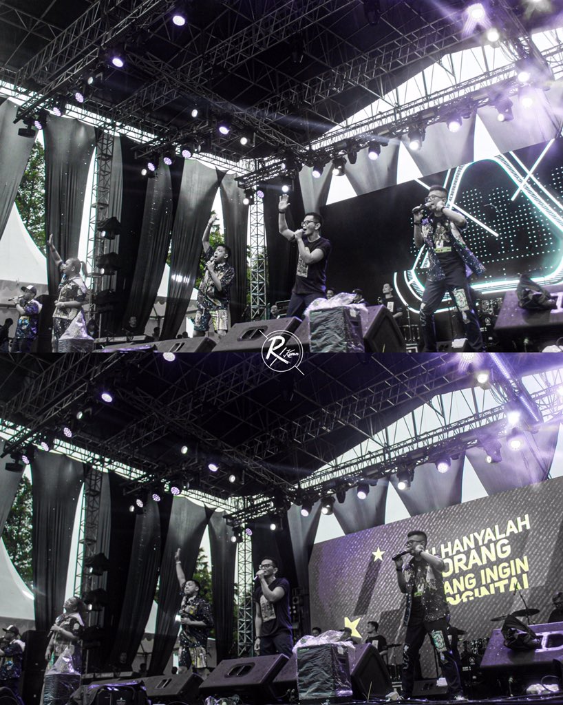 Bokiw's tweet photo. Asyik nih @projectpop live at #f2wl2020 https://t.co/gfk0I1ajhu