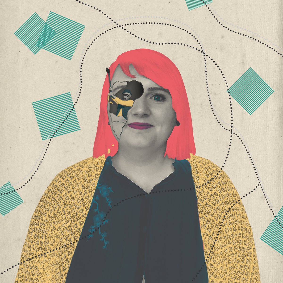 RobHalhead's tweet image. Amy Taverner, 41/50 commissions I created for the fifty 'D&amp;amp;AD New Blood Academy Winners'.
- Commissions - hello@robhalhead.co.uk

#collageart  #digitalcollage #newblood #newbloodacademy #illustration #collageillustration #art  #photoshop  #digitalcollage  #artfido #dandad