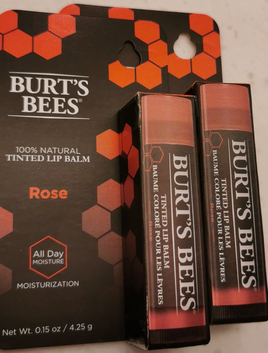 BTS on Twitter "sale Burt's Bees Tinted Lip Balm ลิปจองกุก สีrose 420