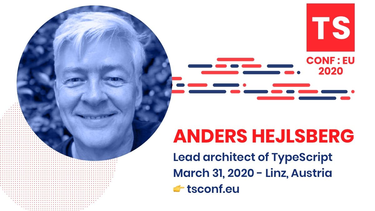 We are incredibly honoured to welcome <a href="/ahejlsberg/">Anders Hejlsberg</a>, the lead architect of #TypeScript (and so many other programming languages!) to the very first #tsconfeu 

Join Anders and many others in Linz on March 31:

👉 tsconf.eu