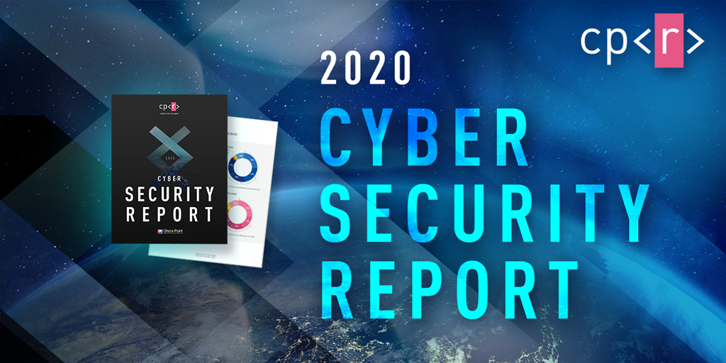 CheckPointSW's tweet image. Our 2020 Annual Cyber #SecurityReport is now available. Learn about the recent trends, including an increase in multi-purpose #botnets, #ransomware attack targets, and attack vector predictions for #IoT. bit.ly/2Snju3Y