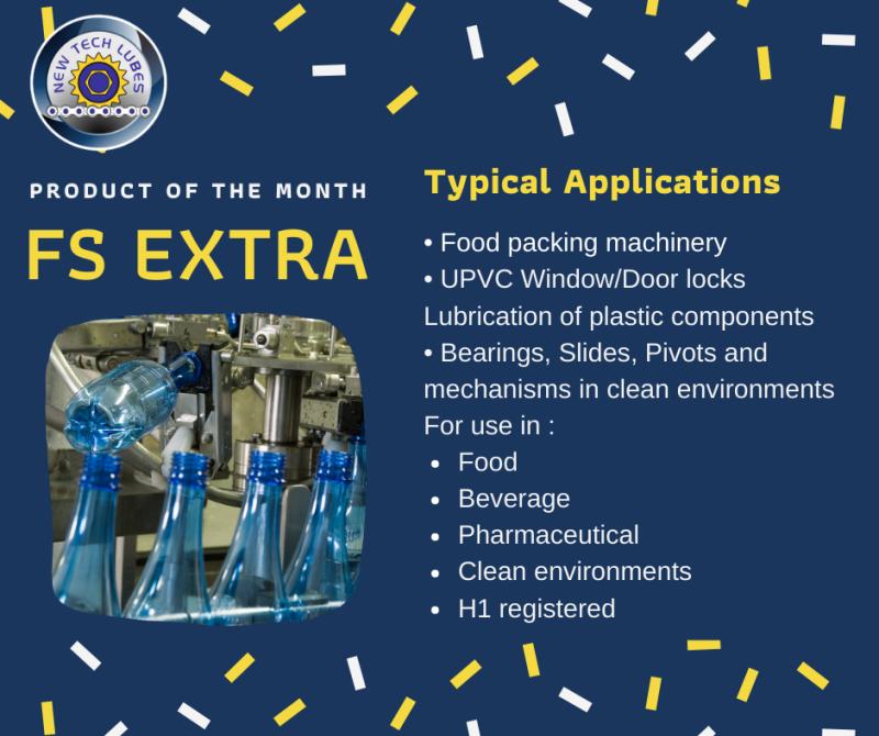 NewTechLubes's tweet image. There's a whole host of applications you can use our product of the month FS Extra for
bit.ly/FSExtraNTL 
#lubricants #foodsafe