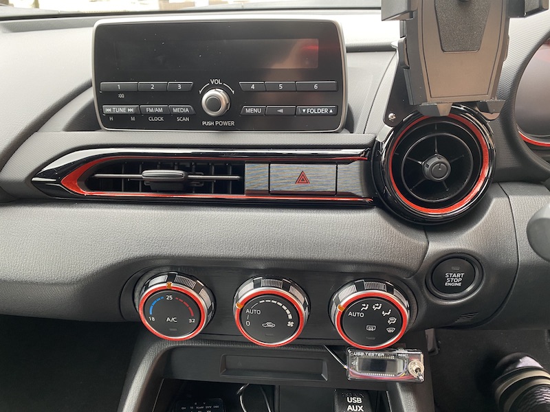 NDロードスター NR-A 純正エアコンパネル NDロードスター NR-A 純正