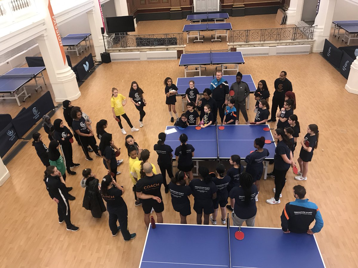 Girls only Table Tennis day at the wonderful Greenhouse Centre!
#halfterm #Teamwork #passion #commitment
@_Greenhouse_ <a href="/GreenhouseCTR/">Greenhouse Centre</a> @huntleymh @CompassSE16
