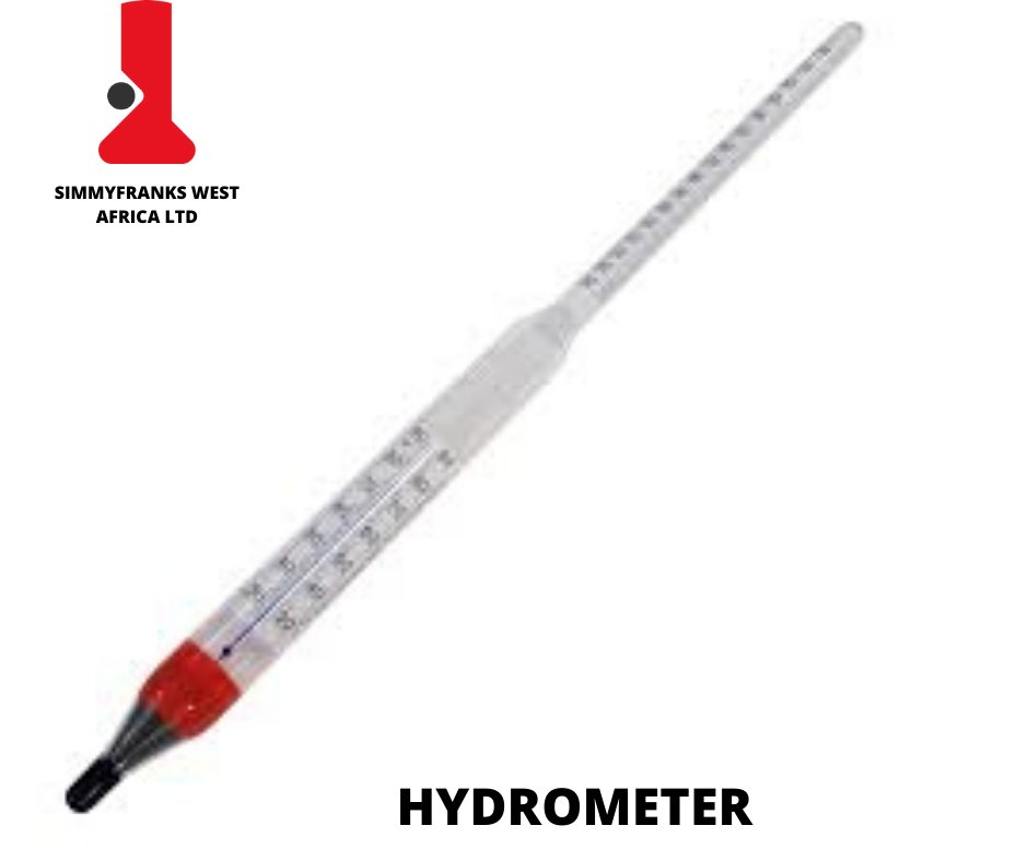 A hydrometer is an instrument used for measuring the relative density of liquids based on the concept of buoyancy. 

#laboratoryequipment
#labequipment
#laboratorychemicals
#chemicallab
#Hydrometer
#thermohydrometer
#relativedensity
#batteryhydrometer