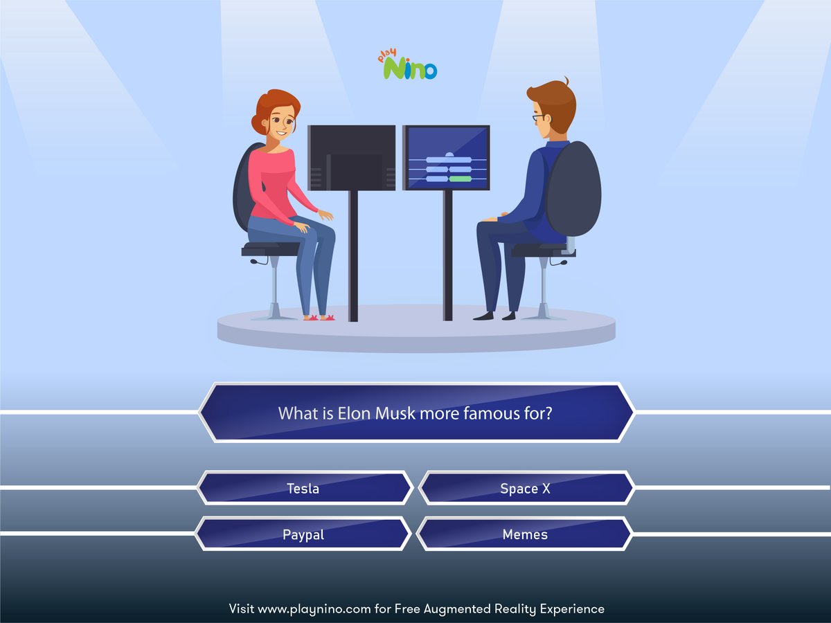 LetsPlayNino's tweet photo. Let us know the answer in the comment section below.

Pre-Book our First kit and Experience the Augmented Reality Sample, both for FREE: https://t.co/MbrdGeqg4O

#Elonmusk #Innovation #ChildEducation #Science #Child #Education #EarlyLearning #mondaythoughts #MondayMood #PlayNino https://t.co/S3ooSmAUI5