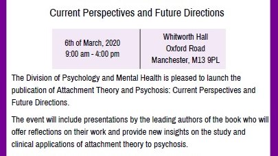 TULIPS (@tulips_project) on Twitter photo Buy your #AttachmentPsychosisConf2020 #event tickets here: bit.ly/313jtov
Over 50 professionals to meet including #researchers, #clinicians, and professors working within the field of #mentalhealth.
<a href="/UoM_PMH_PGRs/">UoM Psychology & MH PGRs</a> Buy your #AttachmentPsychosisConf2020 #event tickets here: bit.ly/313jtov
Over 50 professionals to meet including #researchers, #clinicians, and professors working within the field of #mentalhealth.
<a href="/UoM_PMH_PGRs/">UoM Psychology & MH PGRs</a>