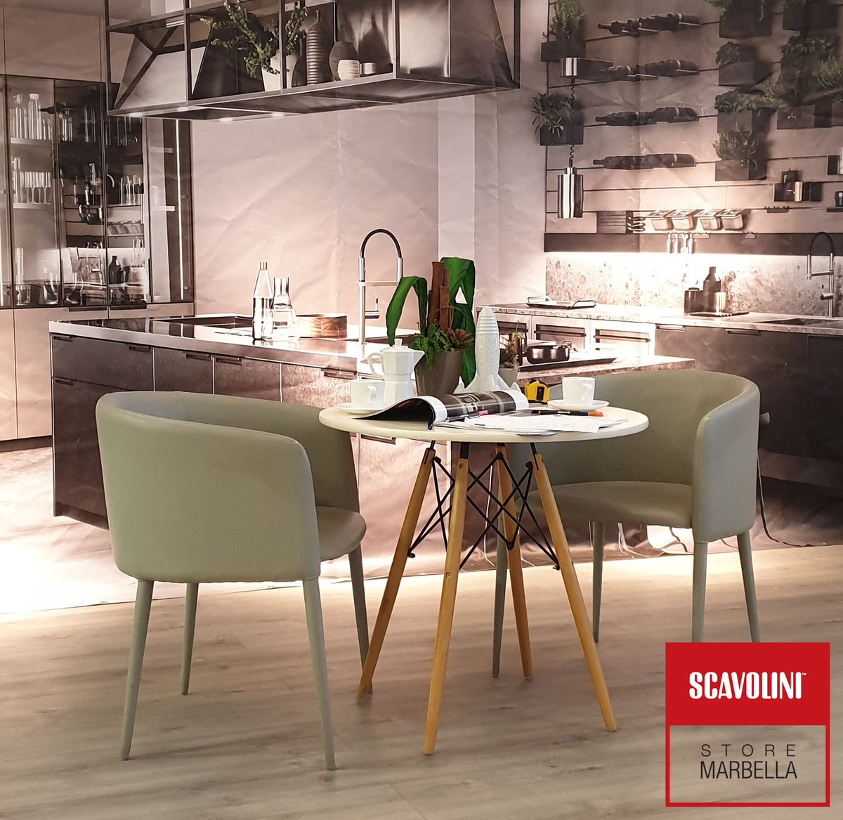 Nuestro "meeting point" te espera para que compartamos las ideas para tu cocina ideal.

Visítanos en Scavolini Store Marbella.