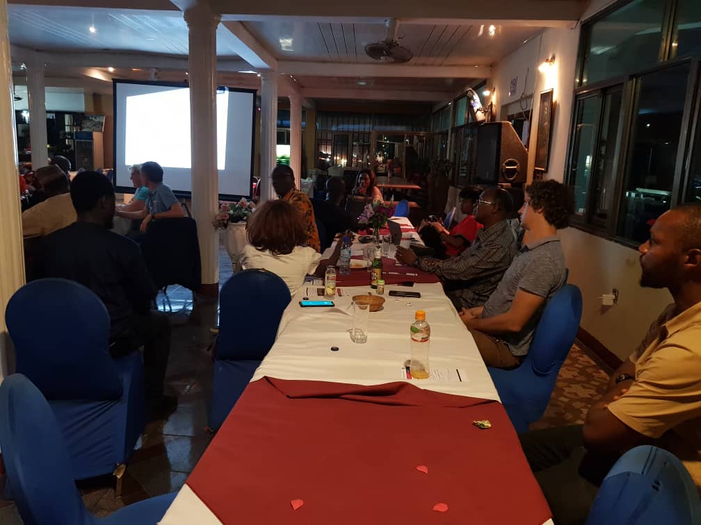 RaeSlie's tweet photo. SLIE RAE ACP2 CPD interactive session with Dr. Hindolo George William's on the Challenges and Opportunities to be considered in reforming the Sierra Leone's Power Sector 
@RAEngNews @PercSlie @SLWE @georgewilliamsh @oxgensci  @NickG_UNOPS @IngTrudyMorgan @GetteOkyne @Sirah_Bah https://t.co/vVZfY3WbhG