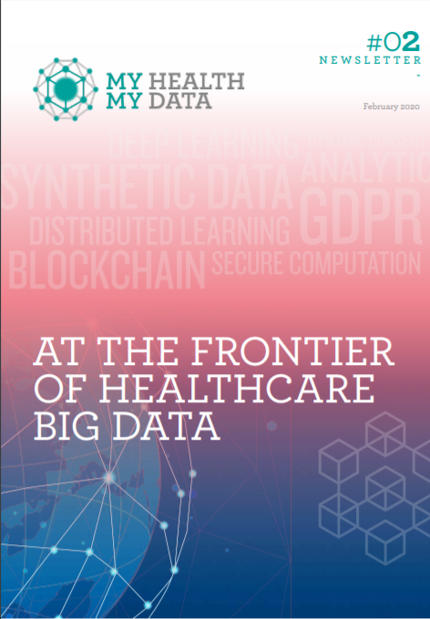 The second and final issue of the MHMD newsletter "At the frontier of #healthcare #bigdata" is online! Check it out at buff.ly/37xVmQw  #blockchain #data #security #privacy #GDPR