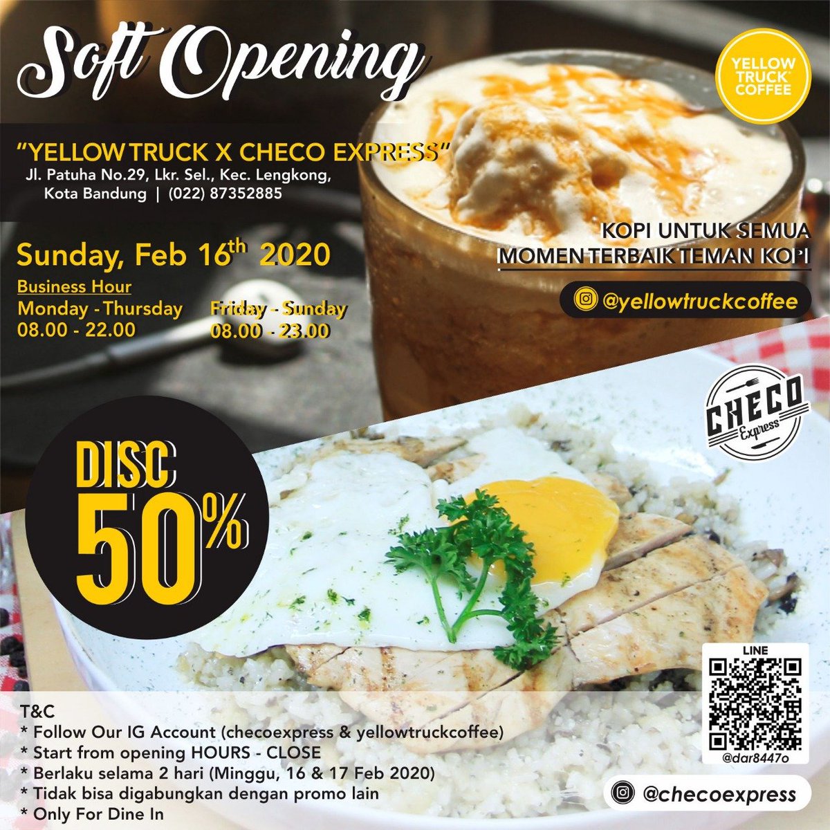 Jangan lupa hari ini hari terakhir diskon di Checo Patuha😱