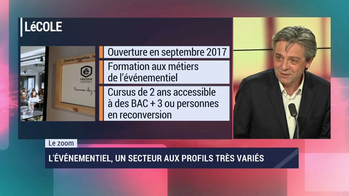 theeventschool's tweet photo. LéCOLE sur @bfmbusiness c'est à partir de la minute 16. https://t.co/GoldpwIL2H L'événementiel recrute. Vous avez du talent, vous aimez l'événement, rejoignez-nous. #eventmanager #InscriptionsLéCOLEouvertes #eventprofs @UNIMEV_FR @LEVENEMENTAsso @FrEventBooster https://t.co/Rkl7uYkjTM