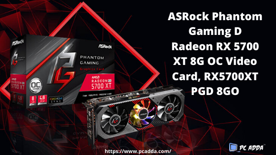 ASRock Phantom Gaming D Radeon RX 5700 XT 8G OC Video Card, RX5700XT PGD 8GO
#graphicscard #pcgaming #gaming #geforce #pc #gamingpc #tech #pchardware #gamer #computers #technology #gamersbuild #buildapc #desktopgaming #zotacgaming #super #gigabyte #computer #pcbuild #pcadda