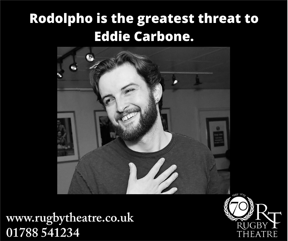 RugbyTheatre's tweet photo. A View From The Bridge  - 22nd Feb to 29th Feb

Rodolpho is a cooking, sewing, and dancing full-blooded Italian, and the greatest threat to Eddie Carbone.

2 for 1 tickets are available for Mon/Tue/Wed

Online at https://t.co/GjLGZbowzD 

#RugbyTheatre #RTAView #RTShows https://t.co/XS8Y6H2jQW