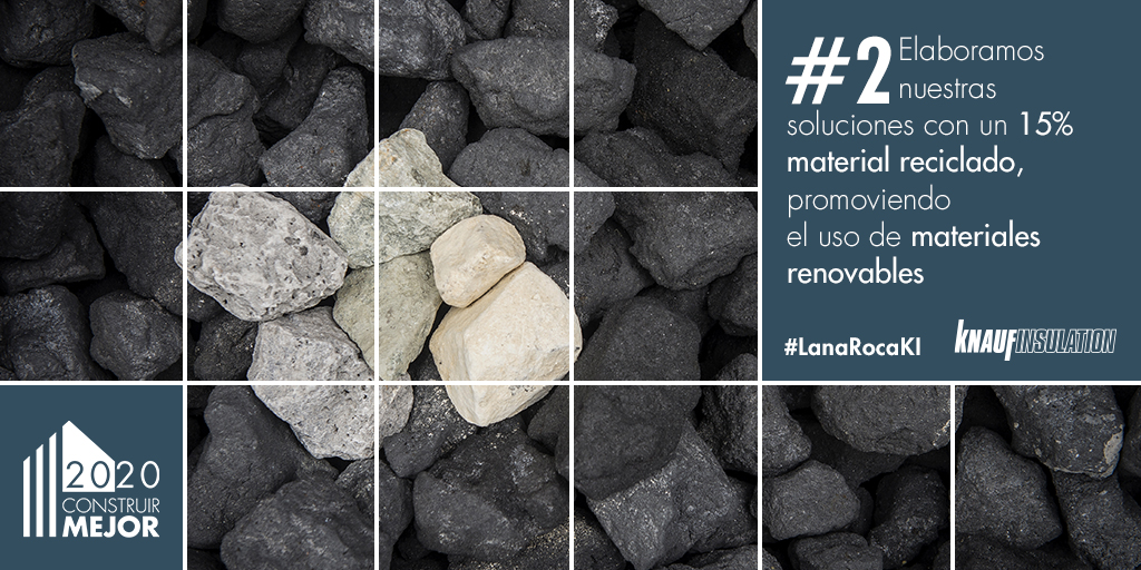 💡Novedades 2020: #LanaDeRoca #sostenible con #ETechnology. Una nueva solución que avala nuestro compromiso como fabricantes con la #sostenibilidad y la #eficienciaenergética en el sector de la #edificación knaufinsulation.es/news/lana-de-r… #ConstruirMejor #LanaRocaKI #MaterialesRenovables