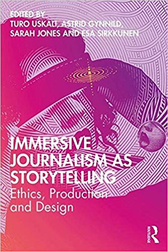 When your book proofs land....coming soon....Immersive Journalism (Routledge 2020) #immersivejournalism #virtualreality #academiclife #vr #ar