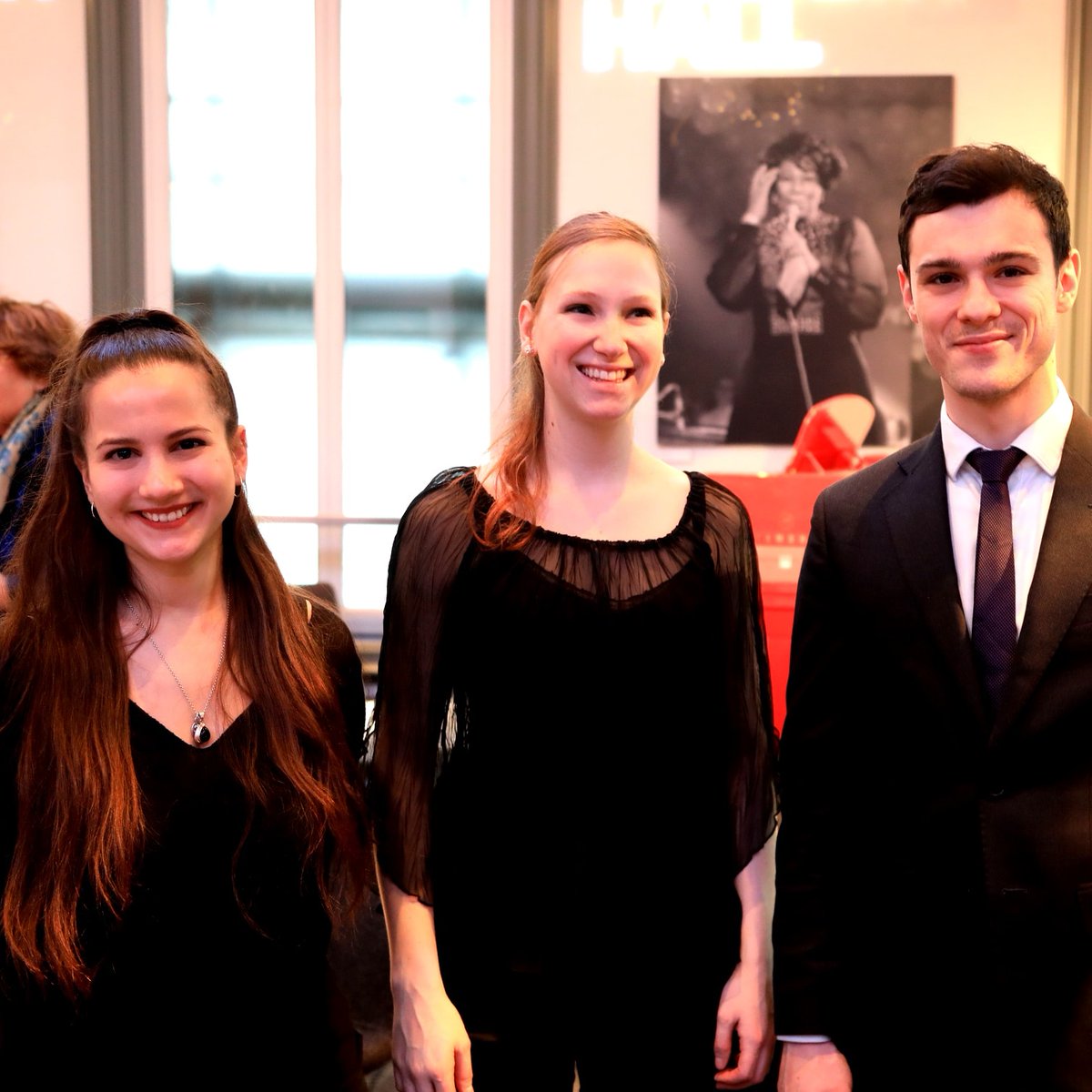 #ChloéPianoTrio after our #ElgarRoom recital yesterday 🎶 #Beethoven and #LiliBoulanger
