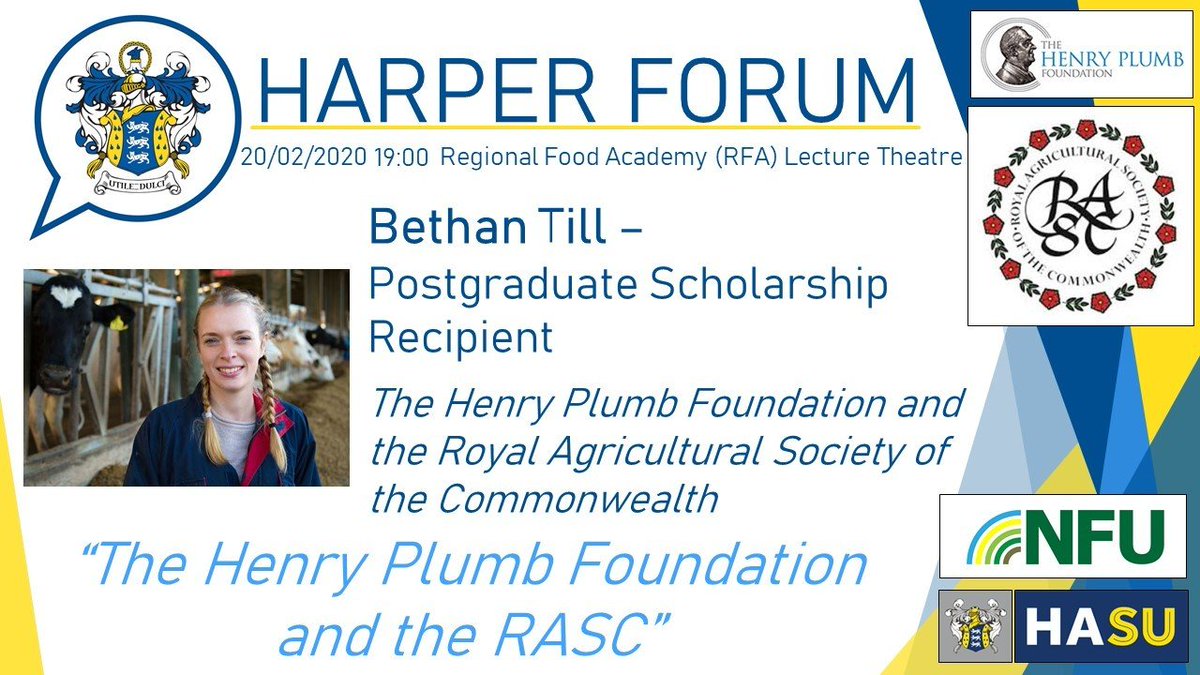 harperforum's tweet photo. This week at the Harper Forum: Bethan Till

A Post Grad student discussing her research, The Henry Plumb Foundation and scholarships offered by the RASC.

7pm in the RFA https://t.co/5FqO3SiZWt