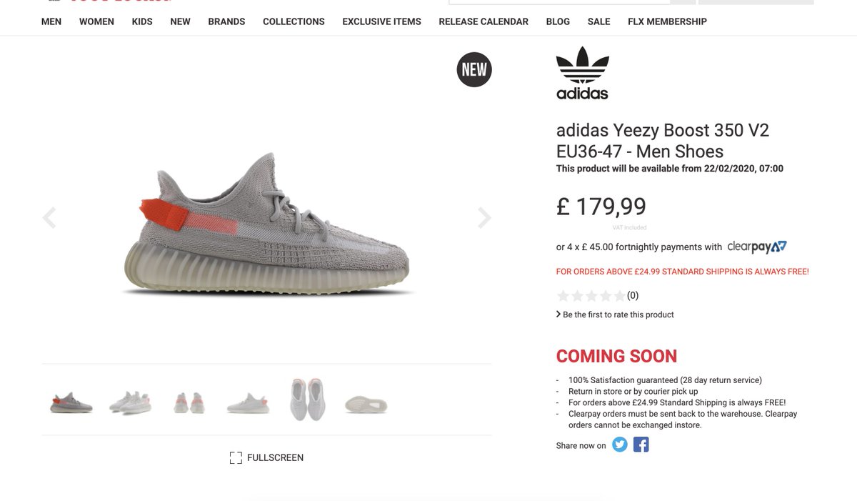 yeezy tail light restock