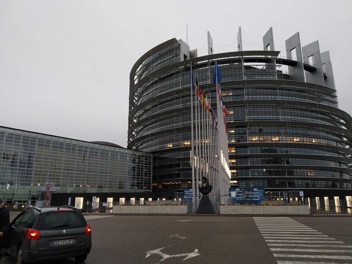 Visiting the EU parliament in Strasbourg to prepare the final stage of the E-Staff project ! <a href="/EuropeanParl/">European Parliament</a> <a href="/ErasmusplusFR/">Agence Erasmus+ France / Education Formation</a> <a href="/CPerrieres/">Collège les Perrières</a>