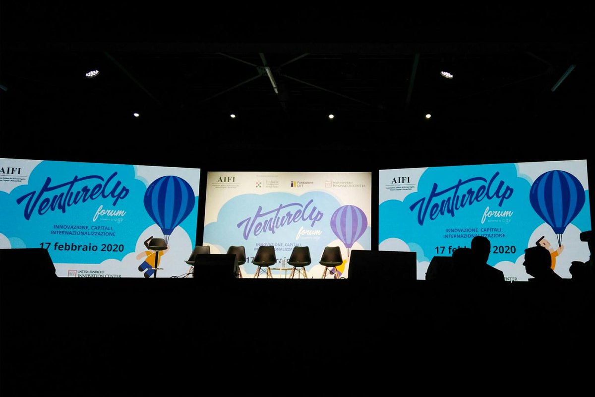 Today we're attending #VentureUp from #AIFI - Associazione Italiana Private Equity, Venture Capital e Private Debt , the biggest investors event in Italy. 

#startup #innovation #venturecapital
