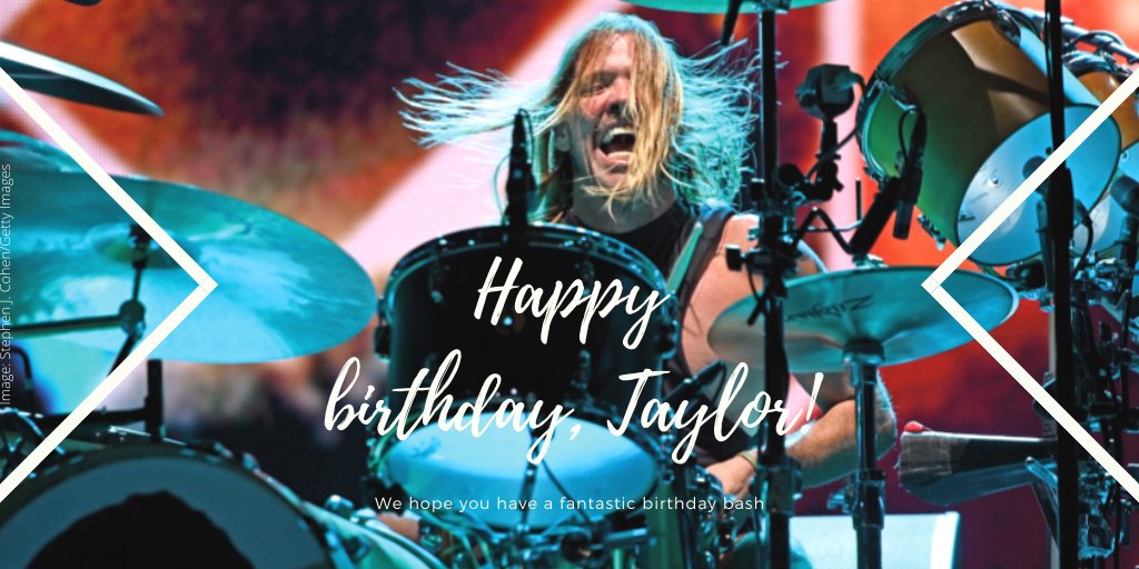 Happy birthday, Taylor Hawkins!!  