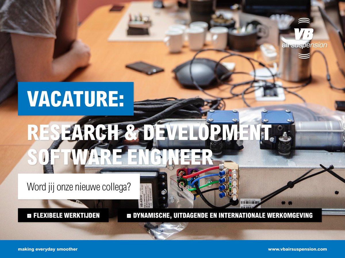 Heb jij een passie voor Software Engineering, Development, Innovatie en de Automotive branche? Dan is de #vacature van R&amp;D Software Engineer je wellicht op het lijf geschreven! Meer weten en/of solliciteren? Kijk op: bit.ly/38tpBcP