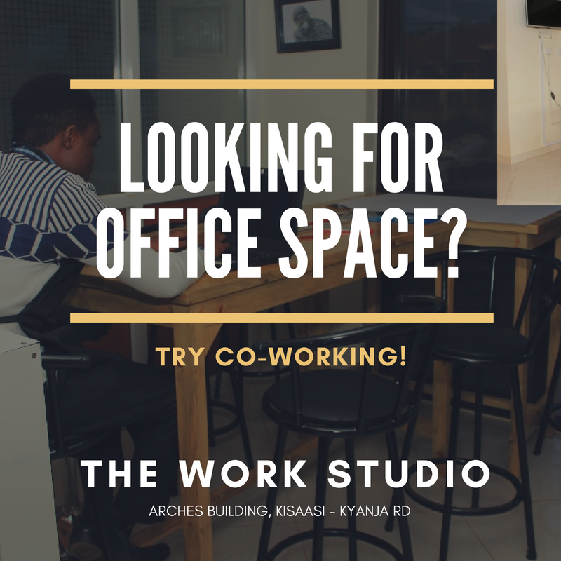 TheWorkStudio_'s tweet image. Coworking space for as low as Ugx 250,000 /= per month. Find us on Arches Building, Kisaasi - Kyanja Road.
