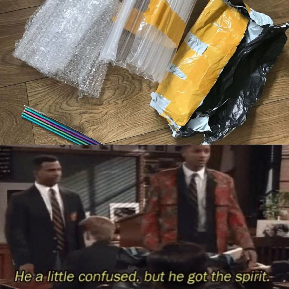 letsbunpackaged's tweet photo. Excessive plastic packaging for reusable straws. Counterintuitive.
#LetsBeUnpackaged #unnecessarypackaging https://t.co/wmUVMS2Yju