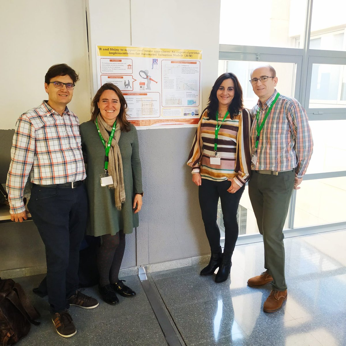 ftaadcee_ab's tweet photo. Hoy se celebra en Albacete #WomeninDataScience @esiiab ¡que evento más interesante!

La profesora de la FCEE Noelia Garcia, junto con sus coautoras, presenta un poster "Métodos Cuantitativos y Desarrollo Socioeconómico" 👏👍
@EstebanAlfaroC
@MatiasGamez 
@emilopezcano https://t.co/9jgoBtqowZ