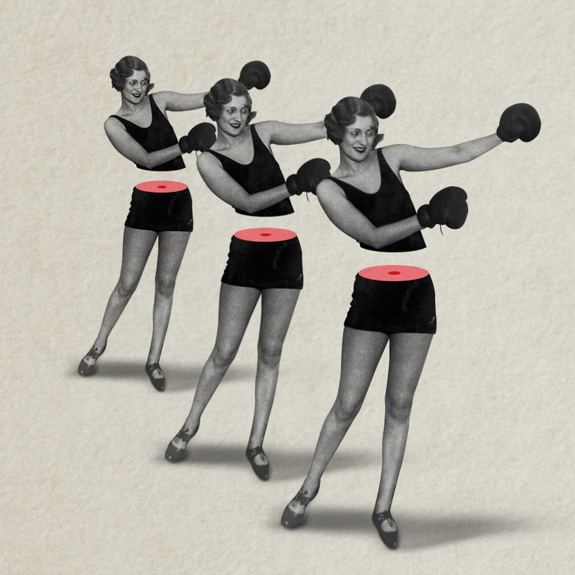 🥊#monday #digitalcollage #digitalart