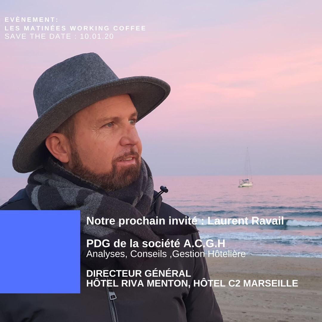 Notre deuxième invité : Laurent Ravail

PDG de la société A.C.G.H
Analyses, Conseils ,Gestion Hôtelière

DIRECTEUR GÉNÉRAL 
HÔTEL RIVA MENTON, HÔTEL C2 MARSEILLE

SAVE THE DATE : 21.02.20

📌 Espace La Table "Labo" de 9h30 à 11H00 #entreprise #rencontre #LeadershipDevelopment